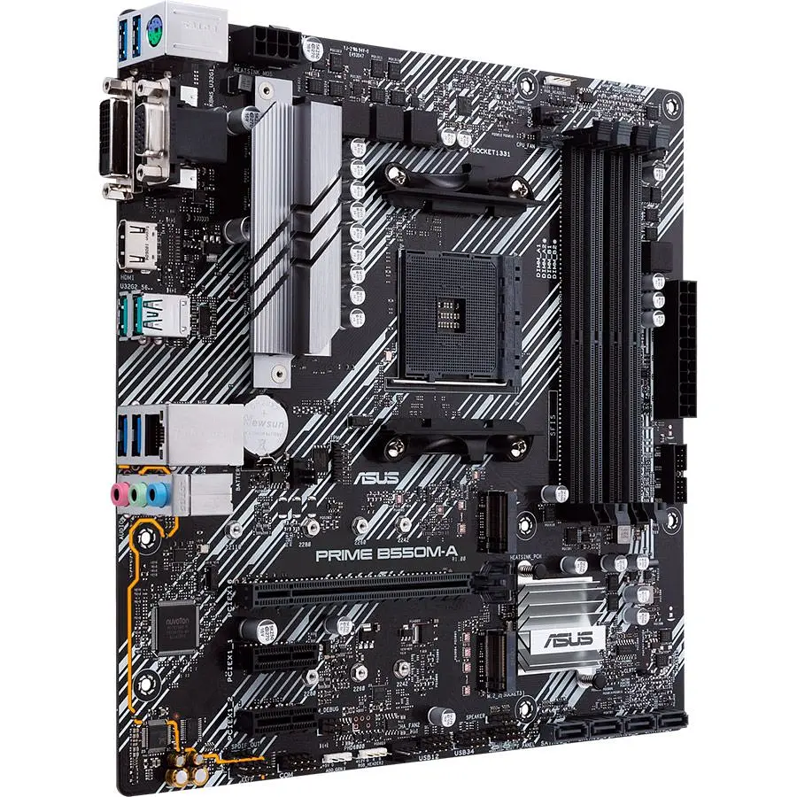 Материнська плата Asus Prime B550M-A (90MB14I0-M0EAY0) [93617] - фото 3
