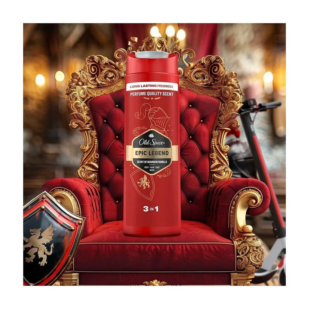Гель для душу Old Spice Epic Legend 400 мл (8700216611046) - фото 8