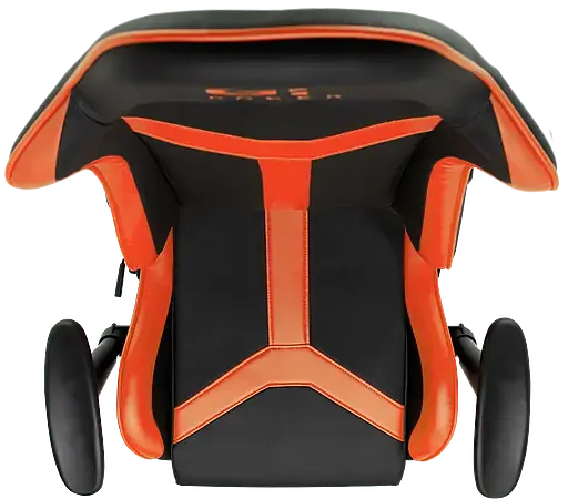 Геймерское кресло GT Racer черное с оранжевым (X-2527 Black/Orange) - фото 10