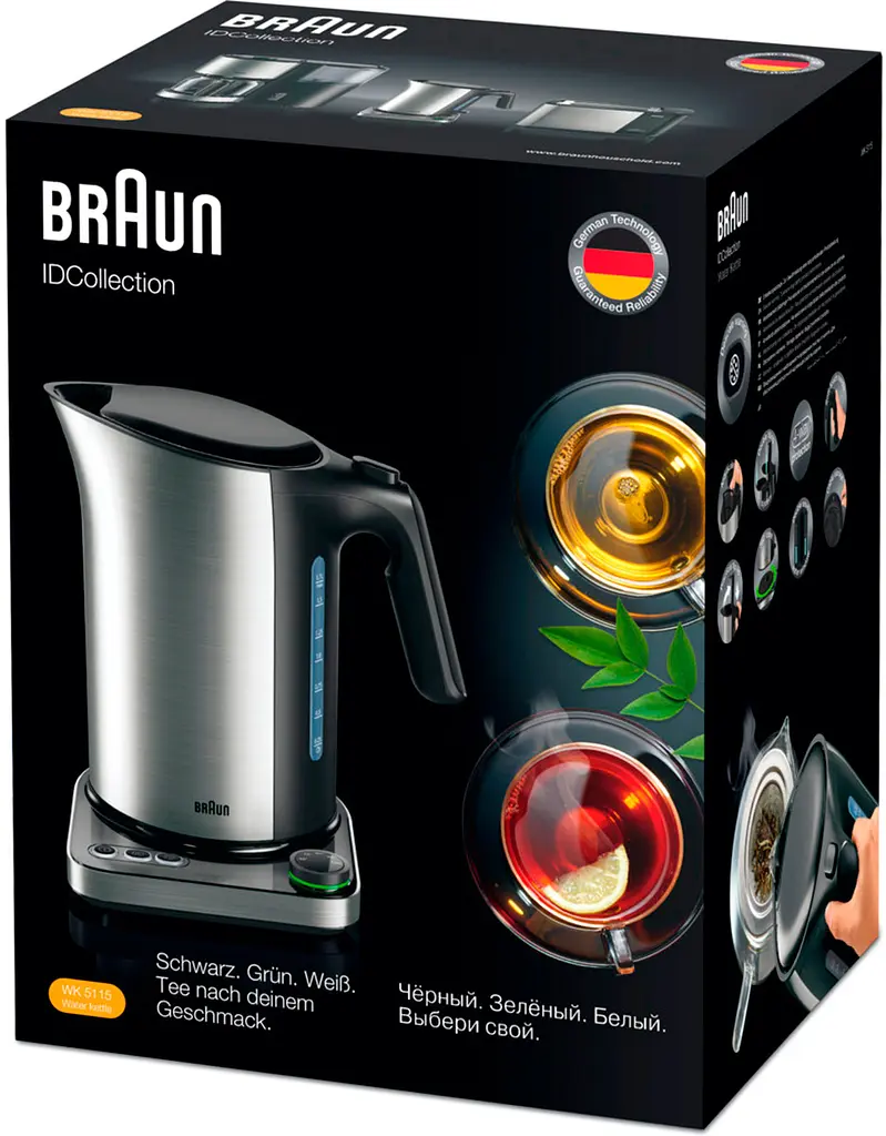 Електрочайник Braun WK 5115 BK [82906] - фото 5