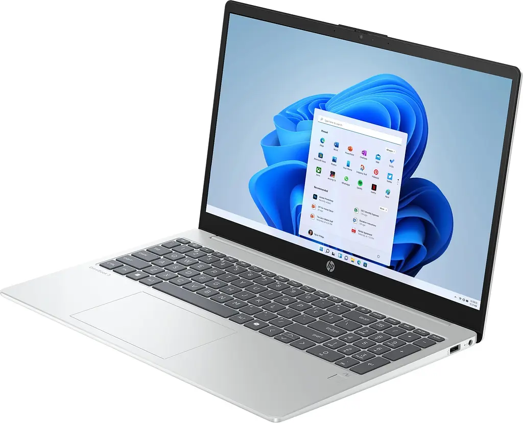 Ноутбук HP OmniBook 3 15-fn0006ua 15.6" FHD IPS AG AMD AI 5 340 24GB F1024GB UMA Win11 сріблястий - фото 3