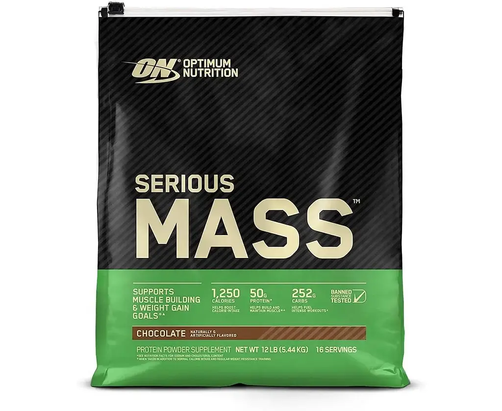 Гейнер з Вітамінами та Мінералами Serious Mass - 5400 г