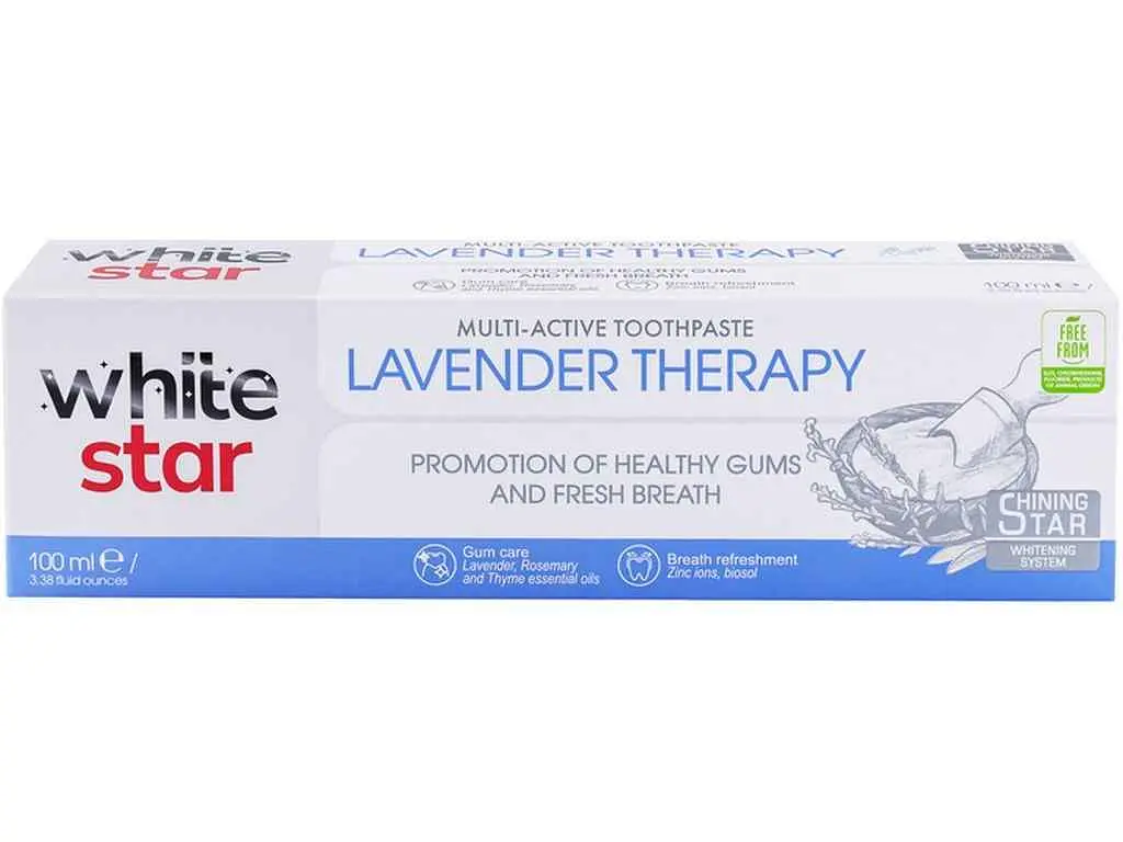 Зубна паста WHITE STAR 100 мл Lavender Therapy