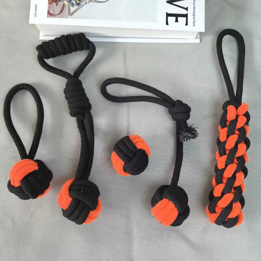 Іграшка-канат для собак Derby Braided Dog Rope Toy - фото 4