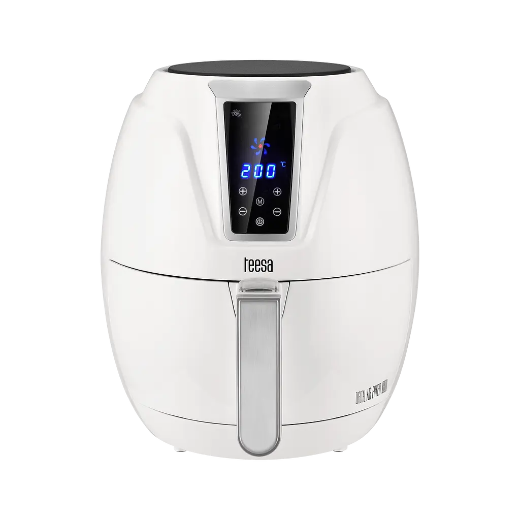 Аерогриль аерофритюрниця TEESA DIGITAL AIR FRYER 3,2L WHITE - фото 2