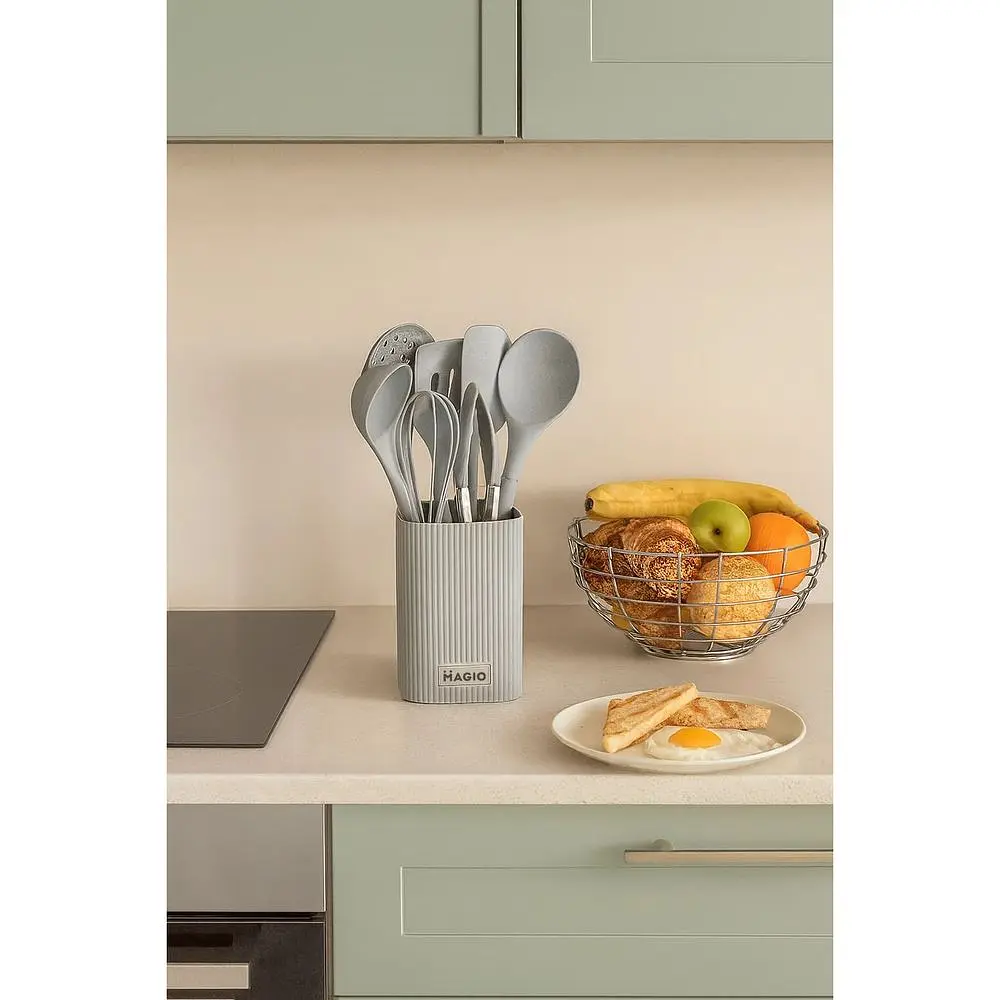 Набір кухонного приладдя Magio з підставкою (1131МG) - фото 2