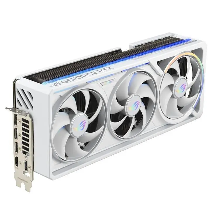Відеокарта ASUS RTX 5080 16GB ROG Astral OC Edition WHITE (ROG-ASTRAL-RTX5080-O16G-WHITE) (GDDR7, 256 bit, PCI-E v5.0 x16) - фото 2