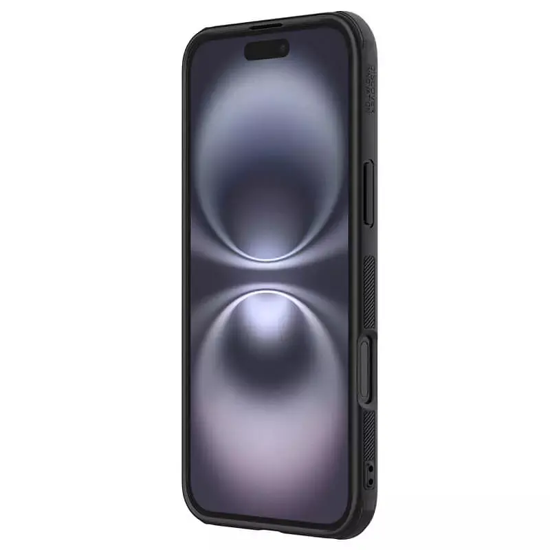 Чохол Nillkin Matte Magnetic Pro для Apple iPhone 16 (6.1) Чорний / Black - фото 8