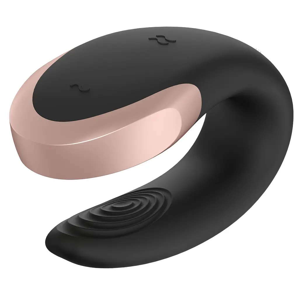 Смарт-вібратор для пар Satisfyer Double Love (Black) - фото 5