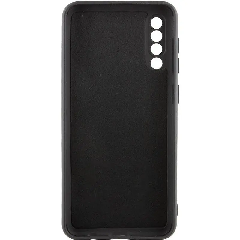Чохол TPU GETMAN Liquid Silk Full Camera для Samsung Galaxy A50 (A505F) / A50s / A30s Чорний / Black - фото 2