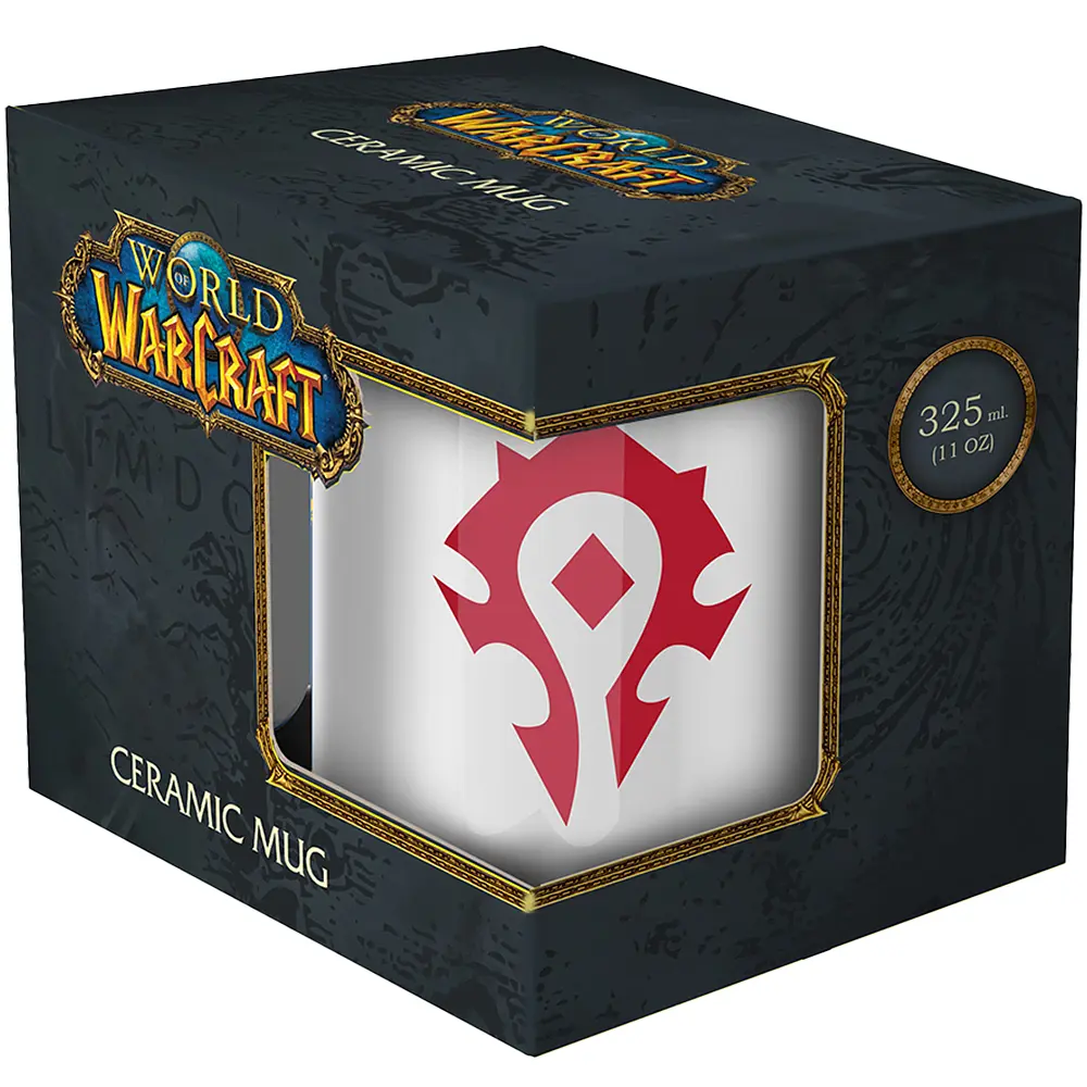 Чашка World of Warcraft Horde (Варкрафт) 325 мл Білий - фото 4