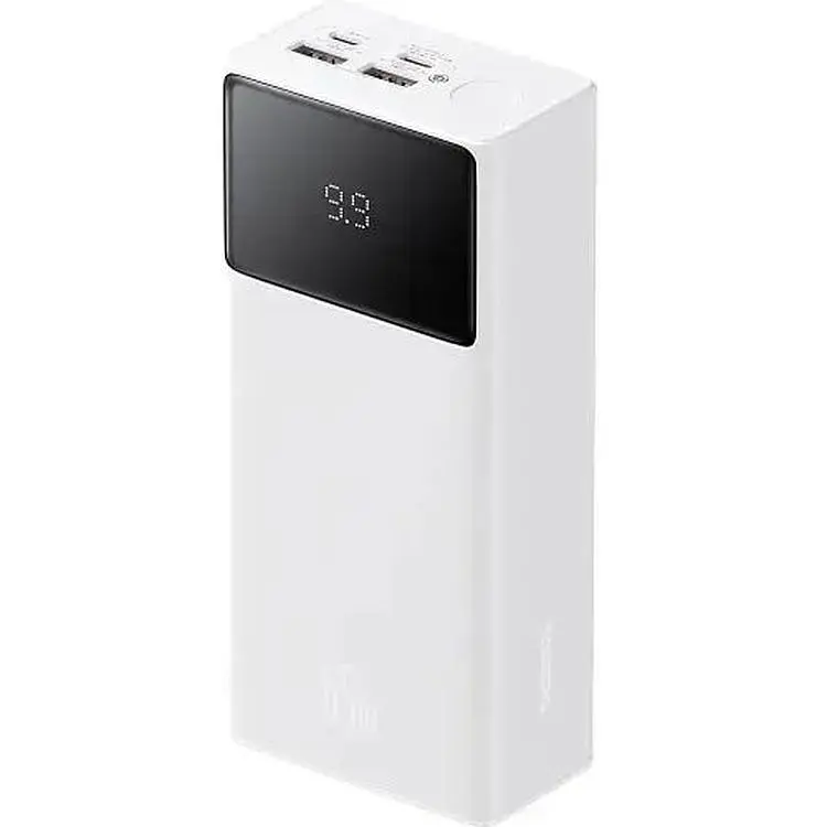 Портативна батарея Baseus Star-Lord Digital Display Fast Charging 20000 mAh 30W P10022904213-00 White - фото 2