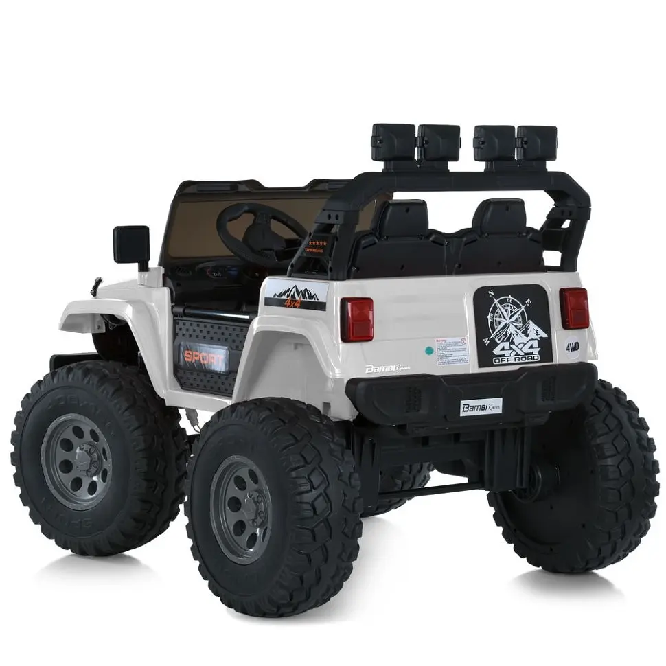 Дитячий електромобіль Bambi Джип M 6204EBLR-1 24V до 60 кг - фото 5