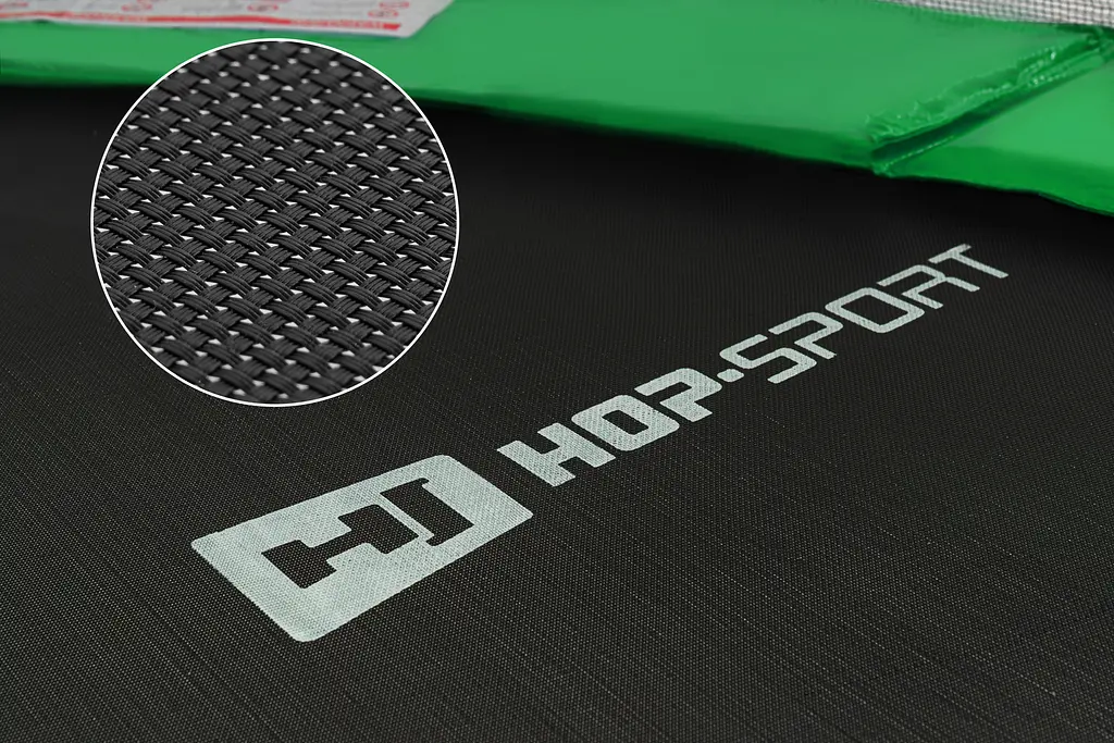 Батут Hop-Sport 8ft (244см) зелений з внутрішньою сіткою - фото 12