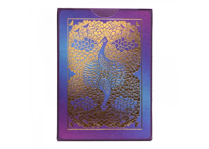 Карты игральные United States Playing Card Company Bicycle Peacock (purple) (ВР_КГБПП) - фото 2
