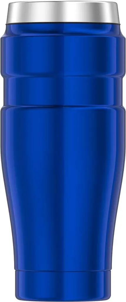 Термокружка без ручки Thermos 0.47 л Stainless King Travel Metallic Blue (160027) - фото 2