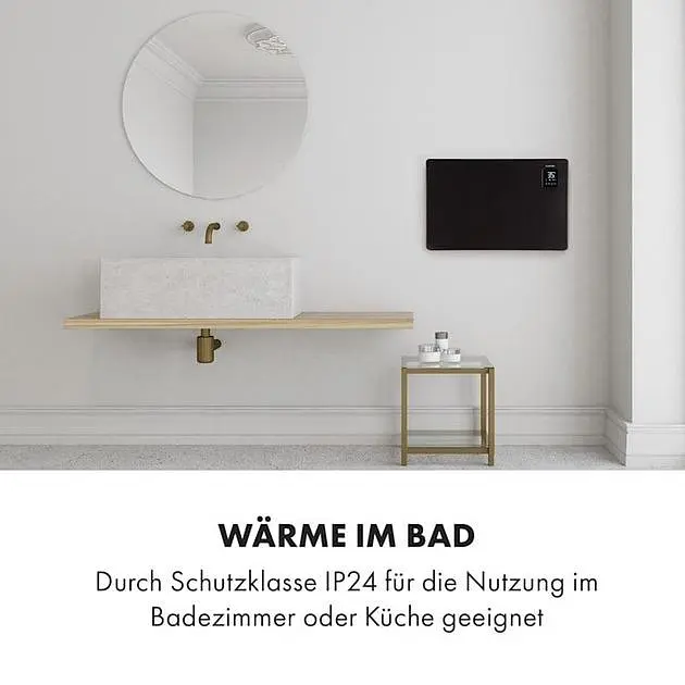 Конвекционный обогреватель Klarstein Bensin Smart 1500 (10035401) - фото 6