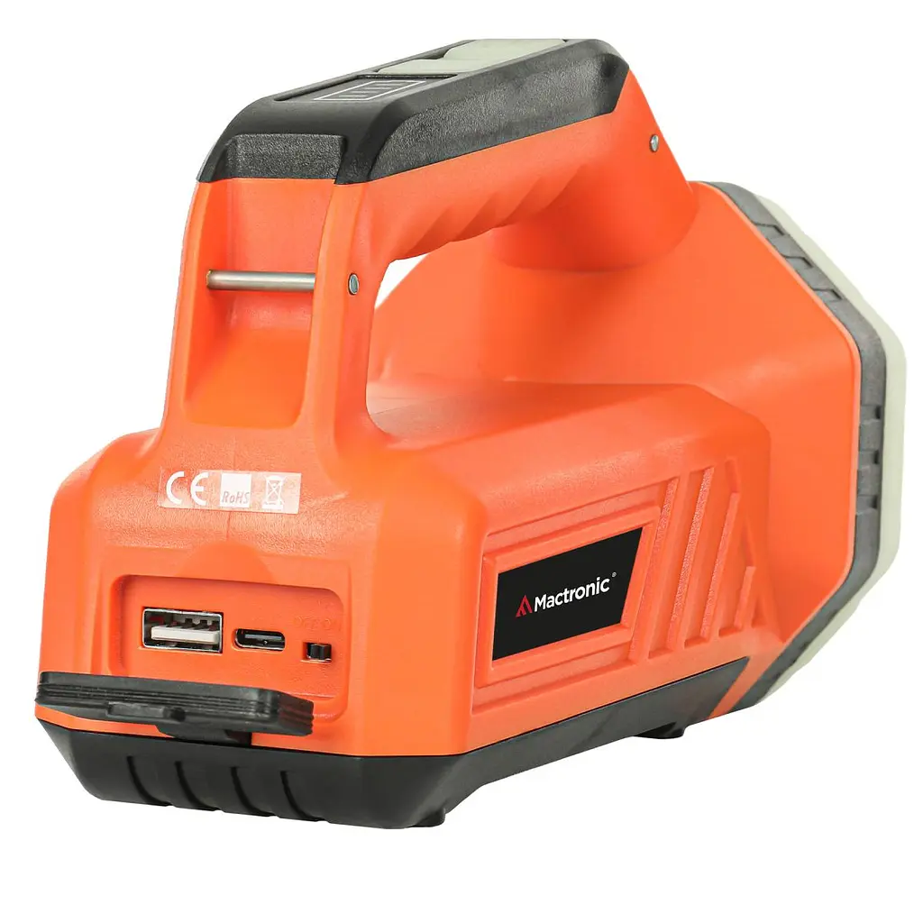 Ліхтар пошуковий Mactronic Flagger Max Rescue (1800 Lm) White/Orange LED USB-C 8800 mAh (PSL0073R) - фото 6