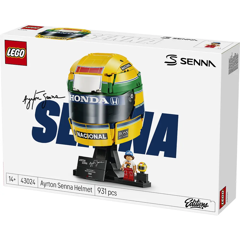 Конструктор LEGO Editions Formula 1 Шолом Айртона Сенни 931 ел. (43024) - фото 2