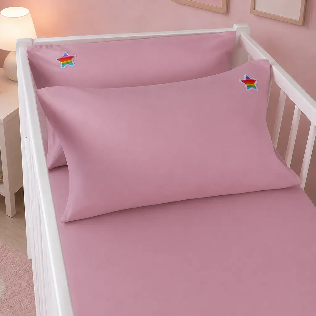 Дитяча постільна білизна MIRSON BABY Poplin Edition Unicorn Wild rose 110х160см (2200013086116) - фото 8