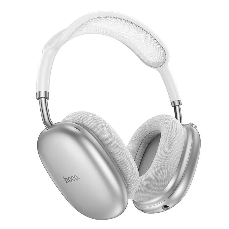 Навушники HOCO Happiness ANC noise reduction BT headphones W55 Plus BT5.4, 65-90h, AUX/TF - фото 3
