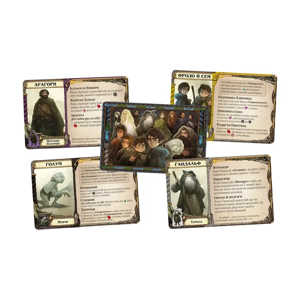 Настільна гра Geekach Games Володар Перснів. Доля братства (The Lord of the Rings: Fate of the Fellowship) (укр.) (GKCH0245) - фото 5