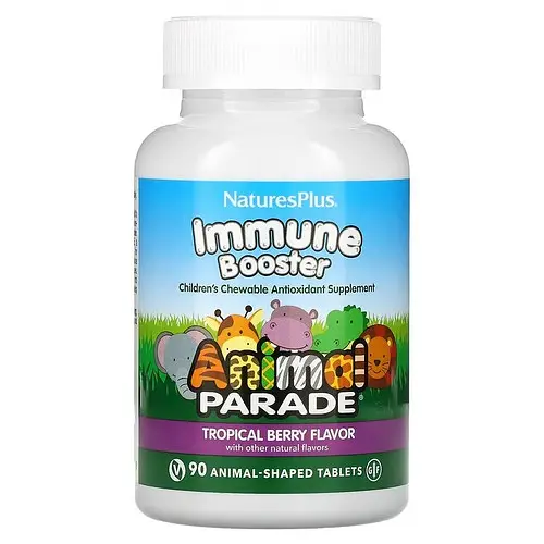 Дитячі комплекси для імунітету Kids Immune Booster 90 жувальних таблеток NaturesPlus vit0006068