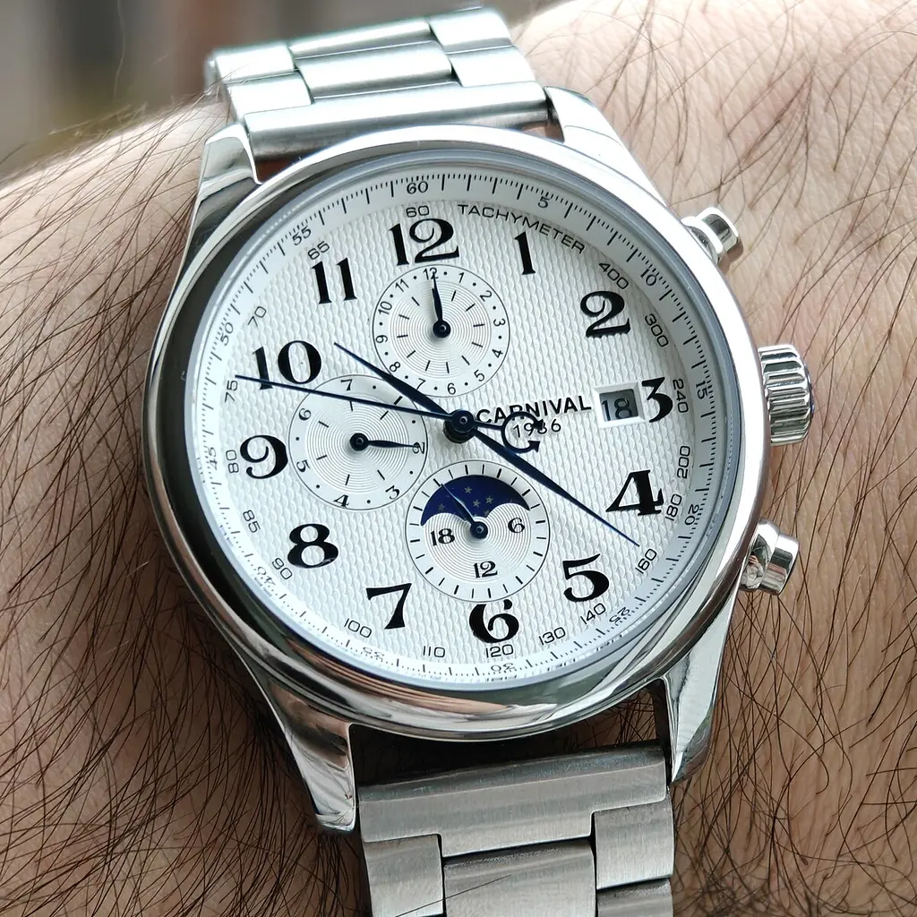 Годинник Carnival Masters Silver Metal, 2 ремешка - фото 7