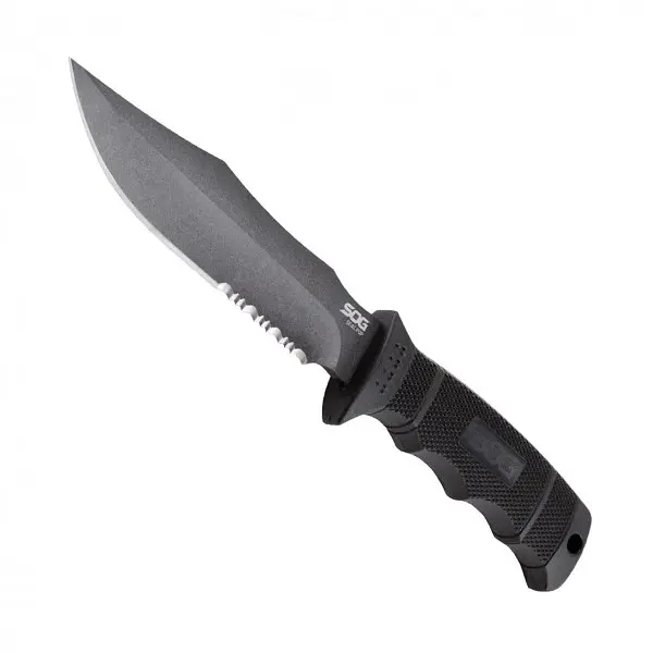 Нож Sog SEAL Pup Kydex Sheath Черный - фото 6