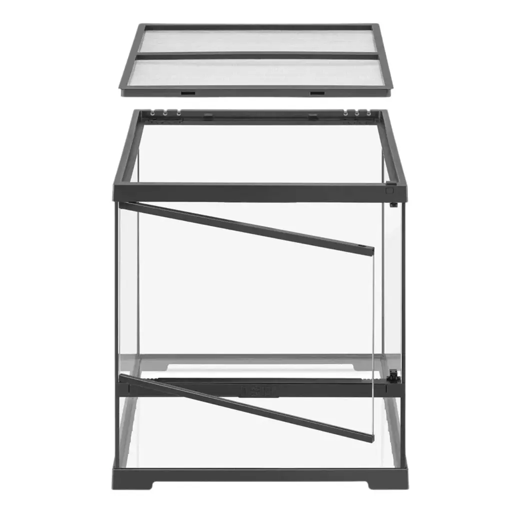 Террариум ExoTerra для экзотических животных Pro Terrarium стеклянный 45x45x45 см - фото 2