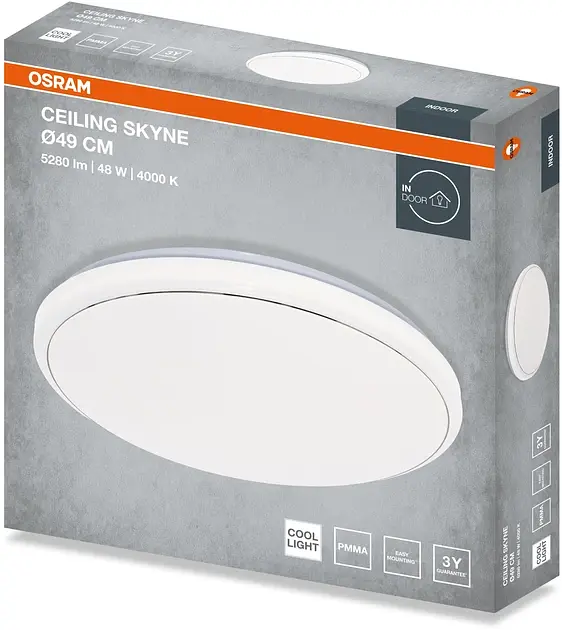 Osram Світильник накладний CEILING SKYNE 480мм Round 48Вт 4000K - фото 4