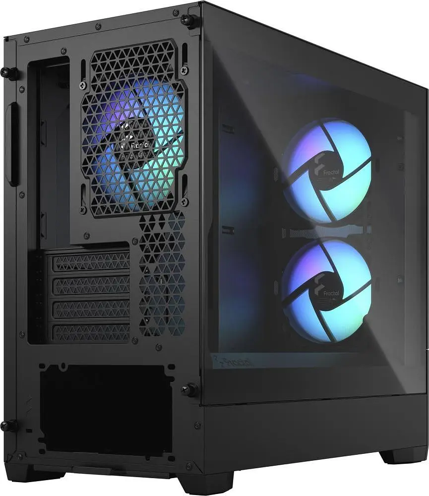 Корпус Fractal Design Pop Mini Air RGB Black TG Clear (FD-C-POR1M-06) - фото 2