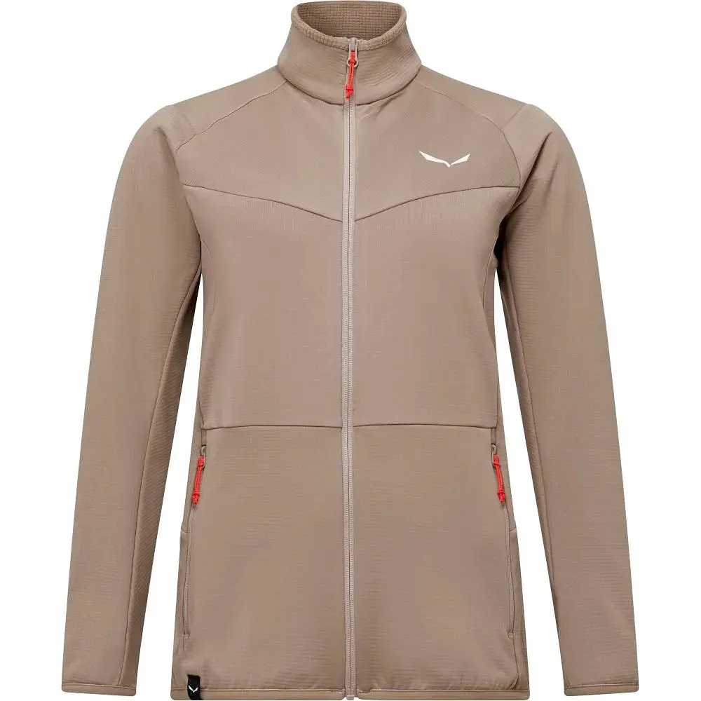 Кофта жіноча Salewa Puez Cammino PL Jacket Women L Бежевий - фото 5