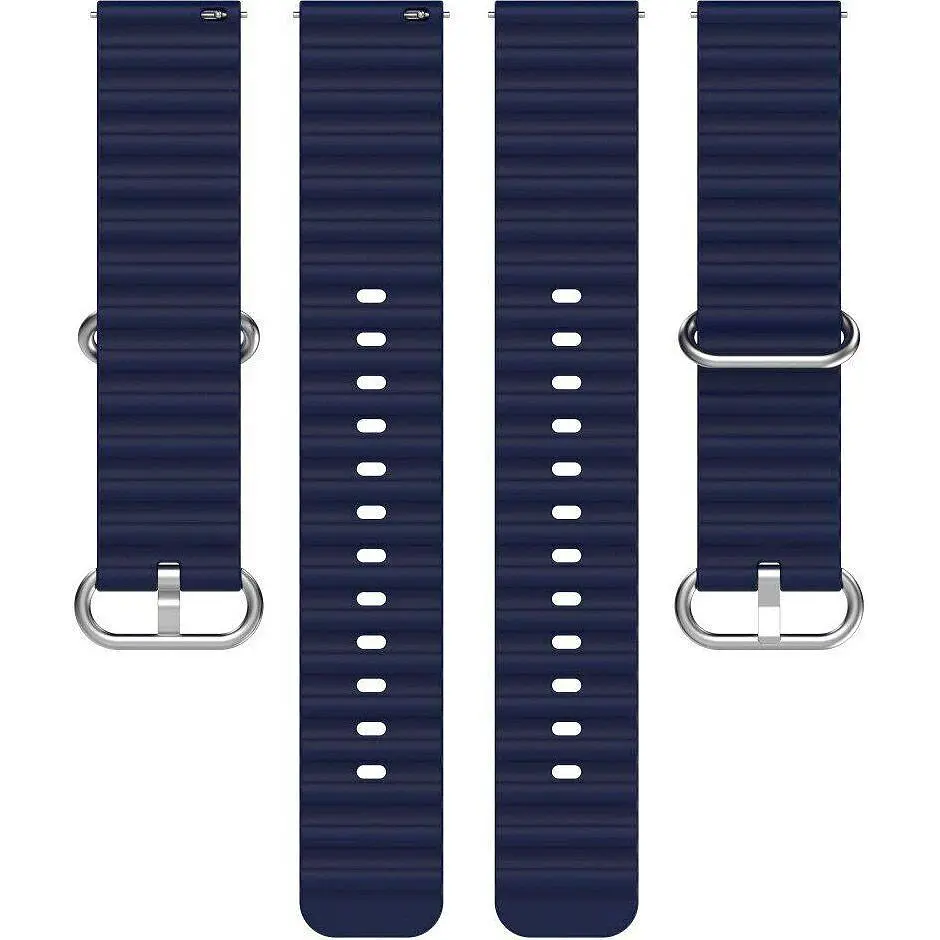 Універсальний ремінець для смарт-годинників Ocean Band 22mm Midnight Blue [84729] - фото 5