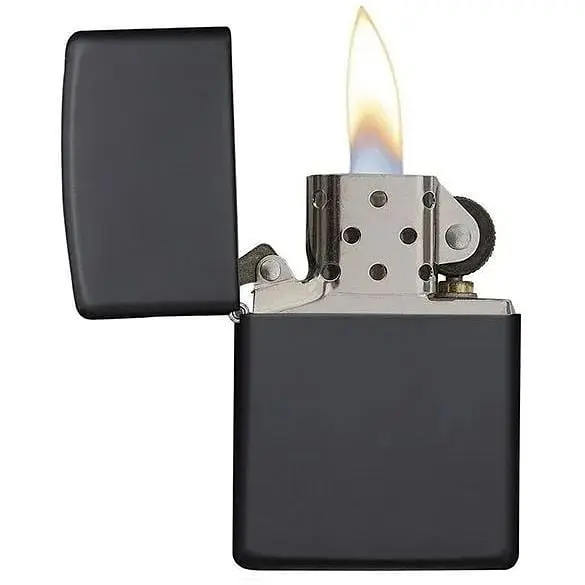 Зажигалка Zippo Black Matte - фото 2