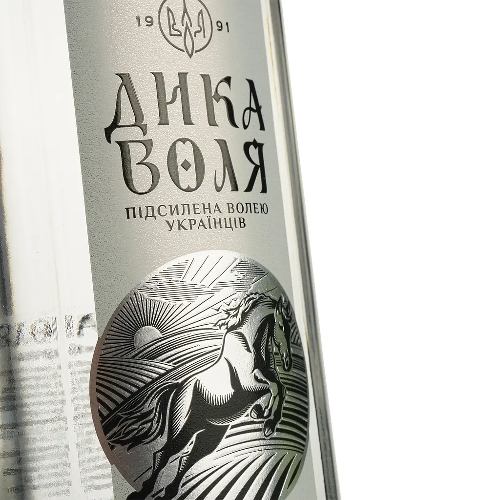 Горілка Дика Воля Класична 40% 0.5 л - фото 3