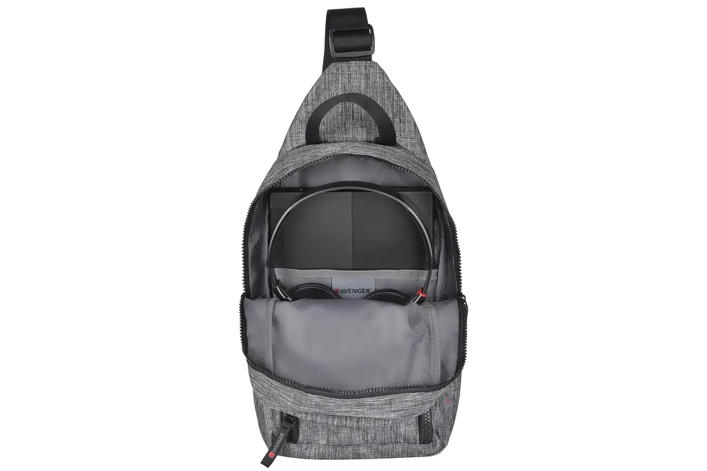 Рюкзак-слінг, Console Cross Body Bag, сірий Wenger teh0014620 - фото 10