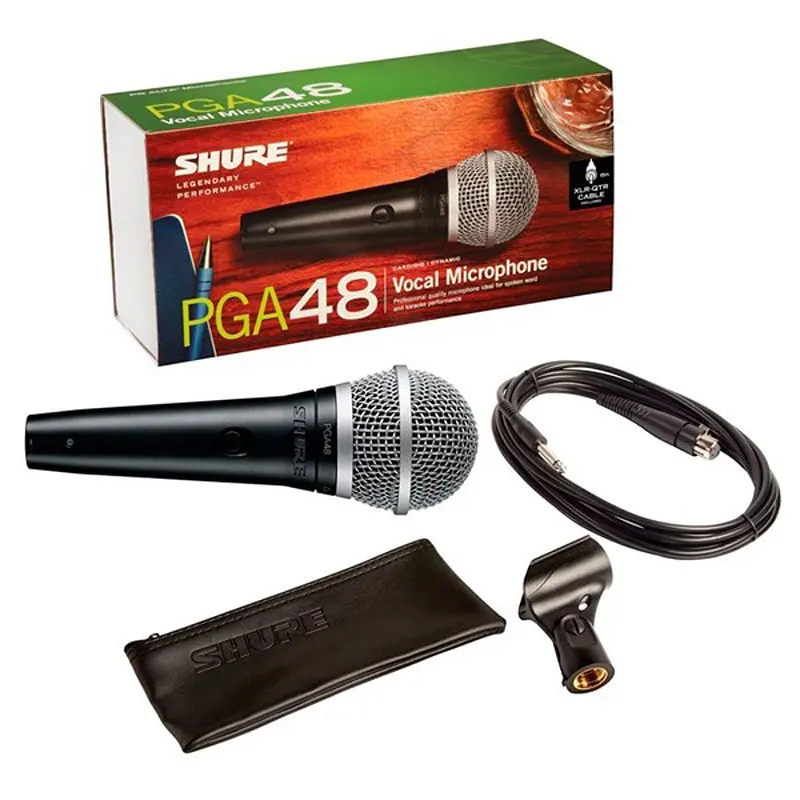 Мікрофон вокальний Shure PGA48-QTR - фото 2