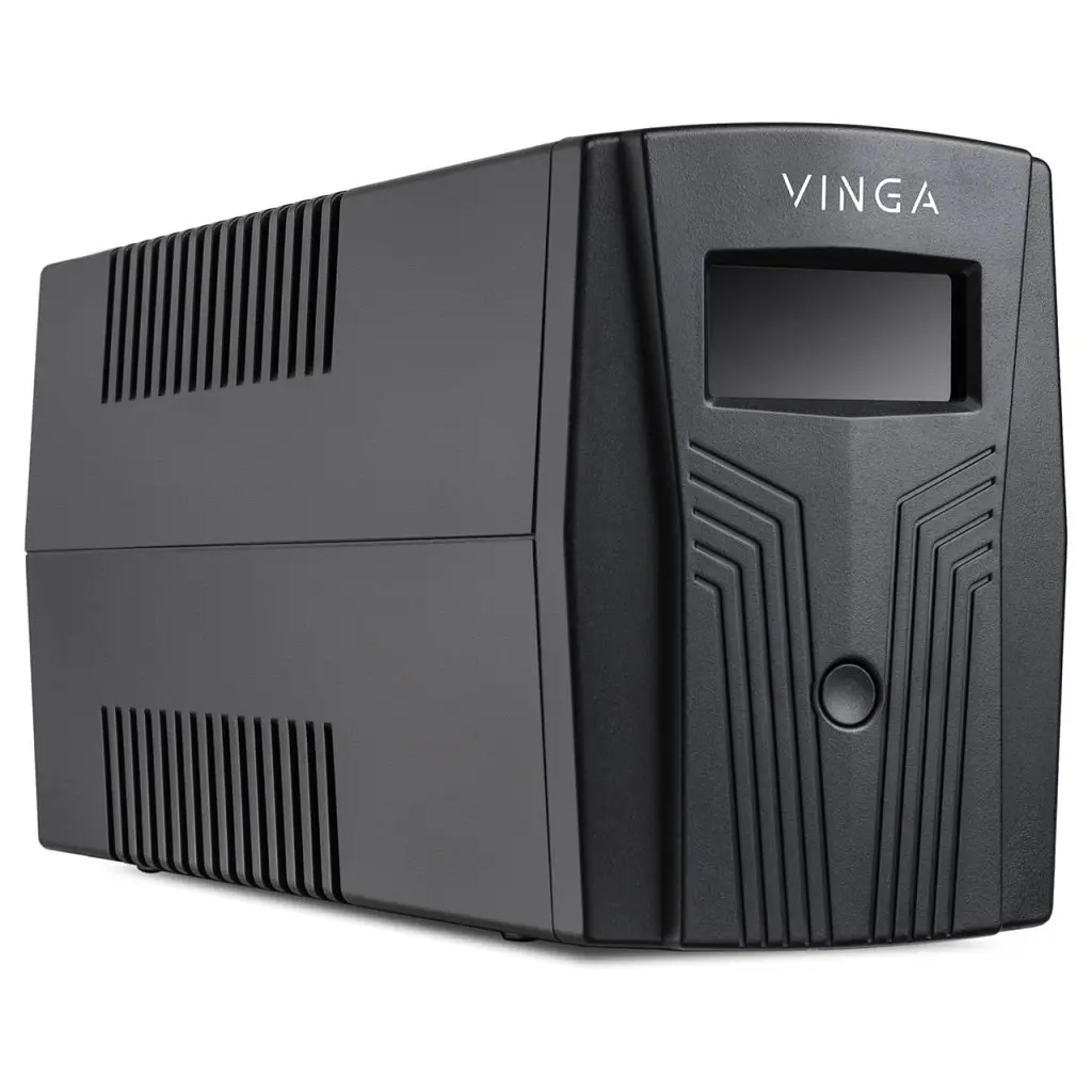 Пристрій безперебійного живлення Vinga LCD 800VA plastic case with USB (VPC-800PU) - фото 6
