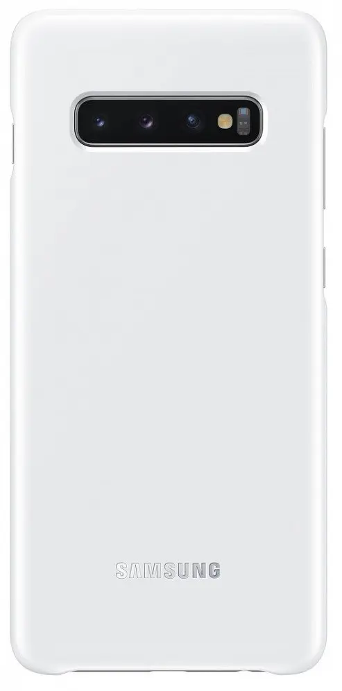 Чохол протиударний Official LED Cover EF-KG973CWEGRU для Samsung Galaxy S10 (6.1") White - фото 5