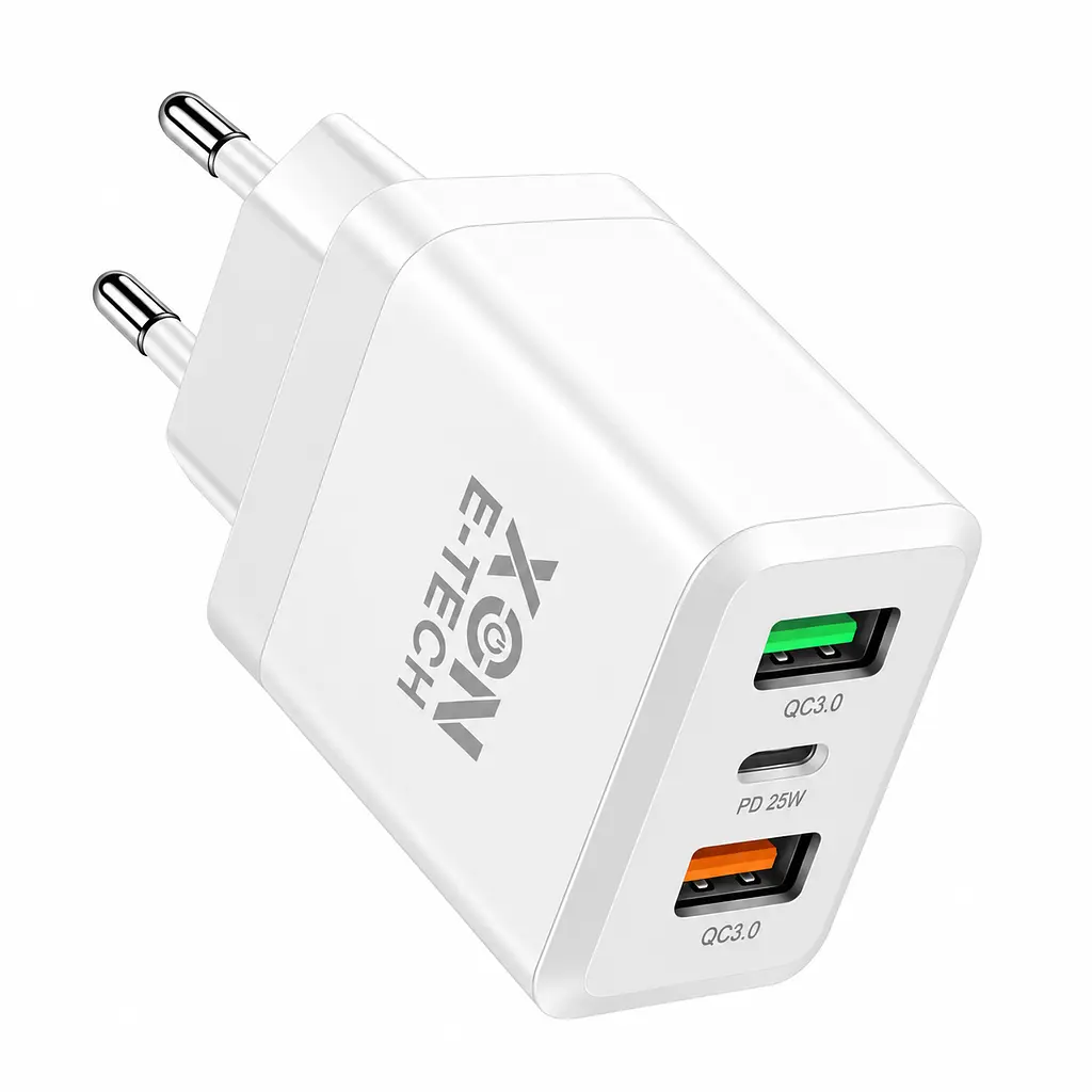 Зарядний пристрій XON PowerCharge 45W (PD25) USB Type-C (PCWA045025A2С1W 6082) Білий