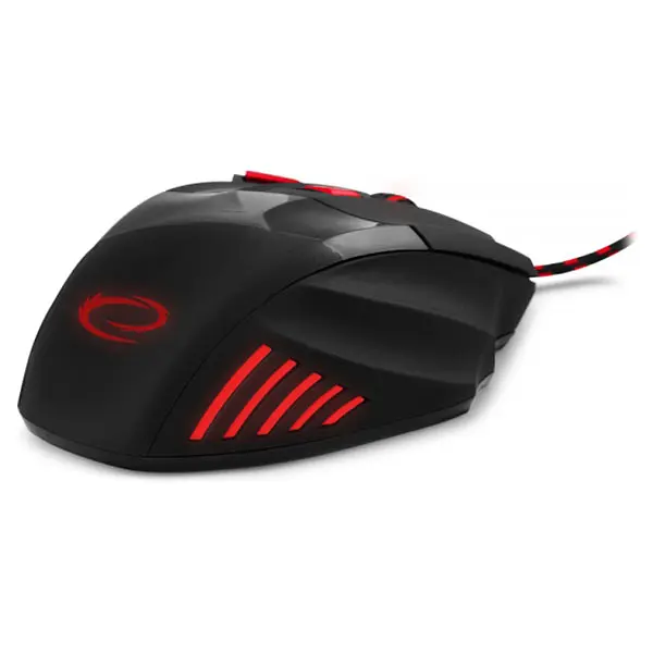 Миша Esperanza MX201 Wolf USB Black/Red (EGM201R) - фото 3