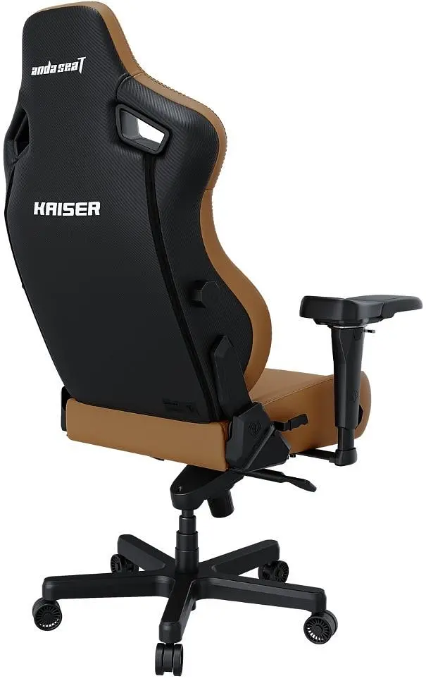 Кресло для геймеров Anda Seat Kaiser 4 Size L Brown (AD12YDDC-L-20-K-PV/C) - фото 4
