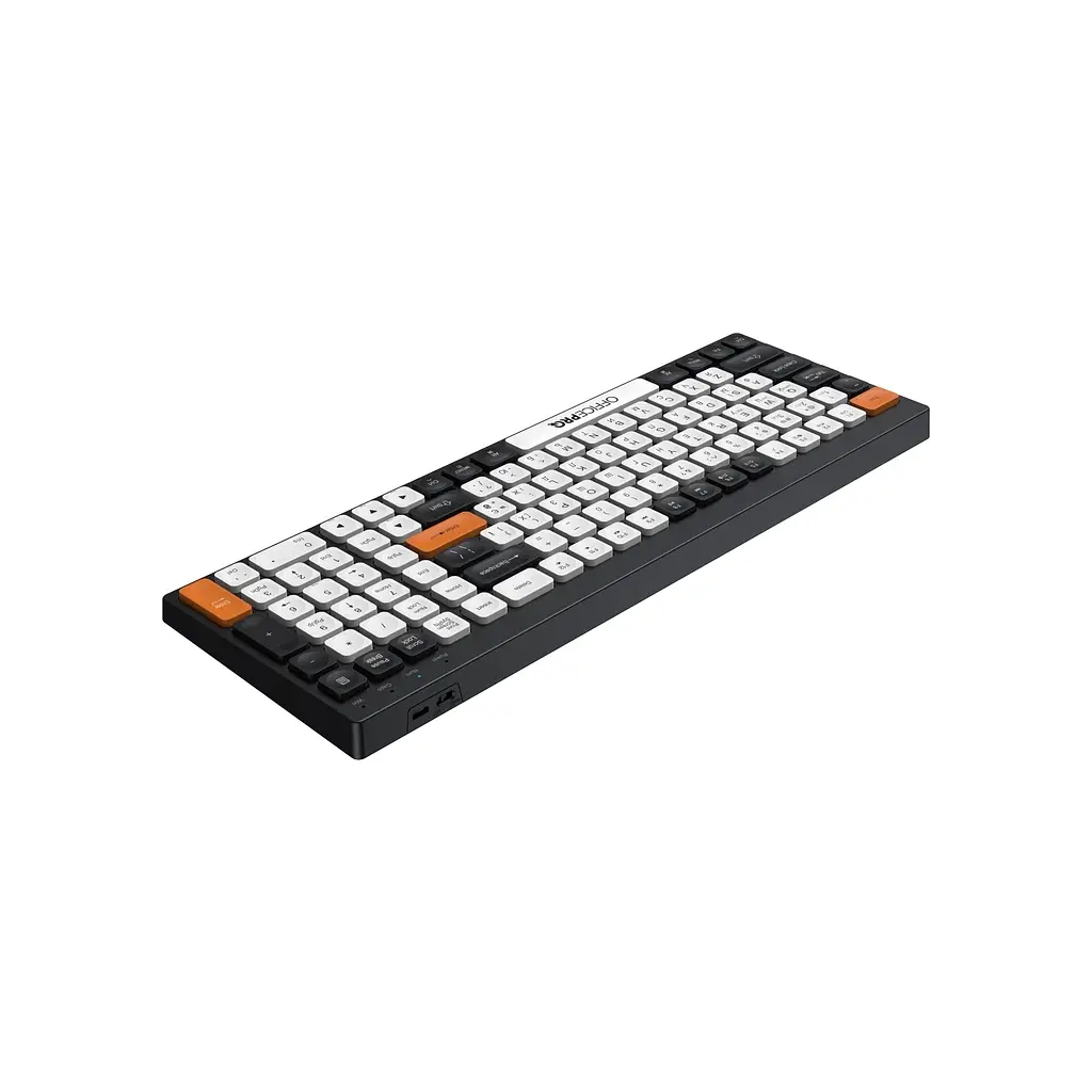 Клавіатура Ajazz SK985BO Bluetooth/Wireless UA Black/White (SK985BO) - фото 4