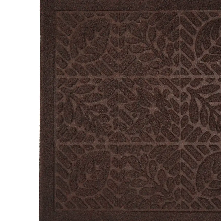 Килимок придверний Eco Fabric Листя без кромки коричневий 40 х 60 см (4060-008) - фото 6