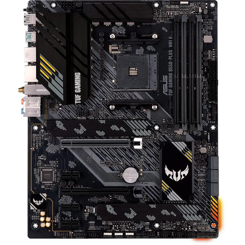 Материнская плата TUF GAMING B550-PLUS WIFI II sAM4 B550 4xDDR4 M.2 HDMI DP Wi-Fi BT ATX Asus teh0018971 - фото 1