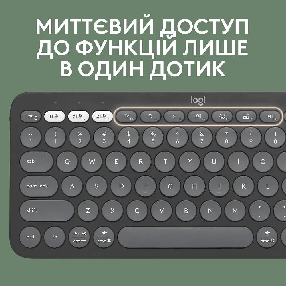 IT набор Pebble 2 Combo - Tonal Graphite - US INT'L - 2.4GHZ/BT Logitech teh0027094 - фото 8