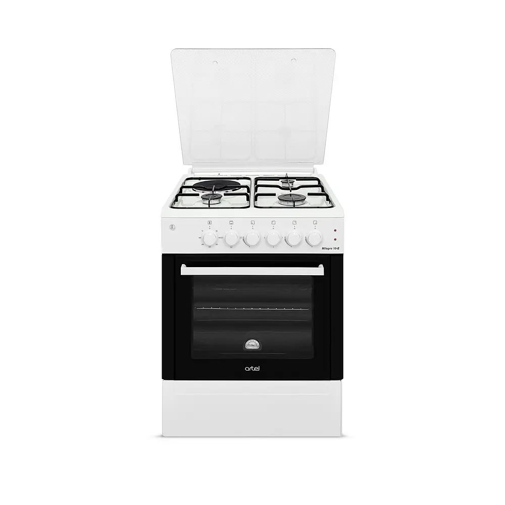 Плита комбінована ARTEL MILAGRO 10-E WHITE - фото 2