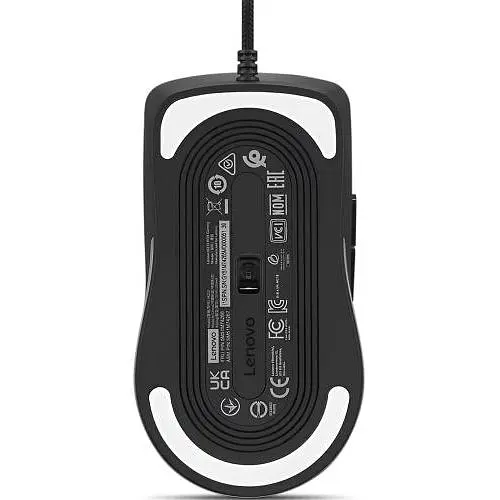 Миша Lenovo Legion M210 RGB, Black, USB, оптична (сенсор Pixart 3333), до 8000 dpi, RGB підсвічування, 7 програмованих кнопок, 1.8 м (GY51M74265) - фото 4