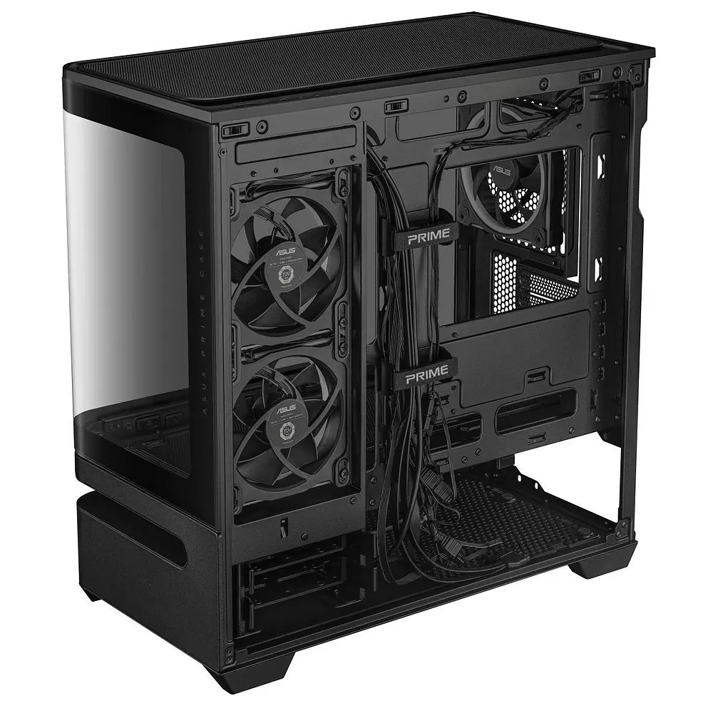 Корпус Asus Prime AP202 ARGB Tempered Glass без БЖ (90DC00P0-B19000) Black - фото 11
